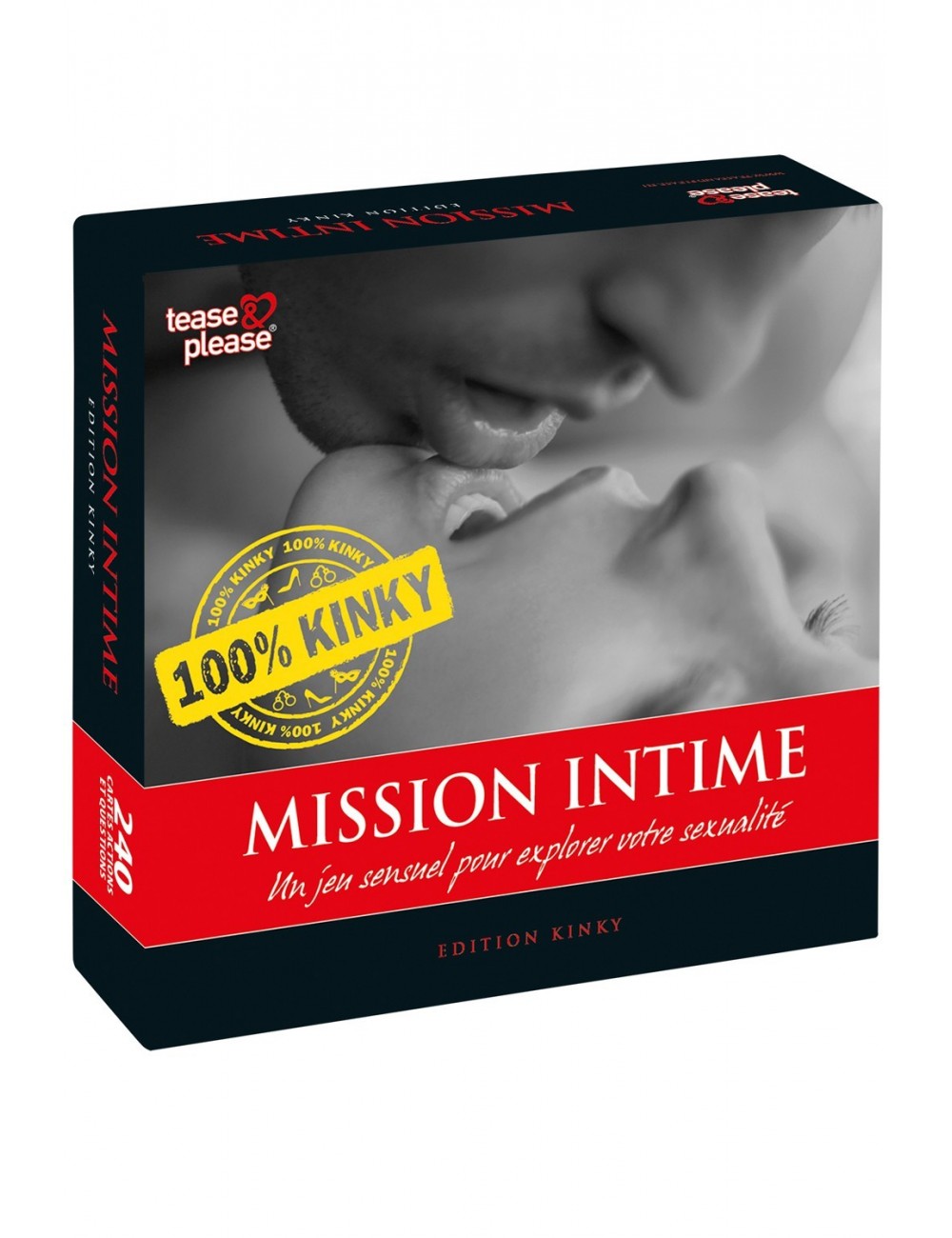 Sextoys - Jeux coquins - Mission Intime jeu de couples 100% Kinky - E25788 -