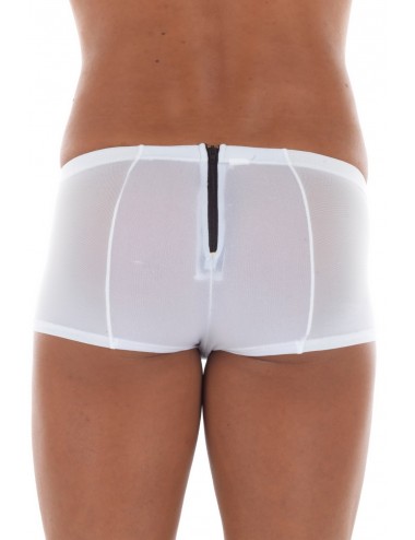 Mini Pant blanc avec double zip Wiz - LM16-68WHT