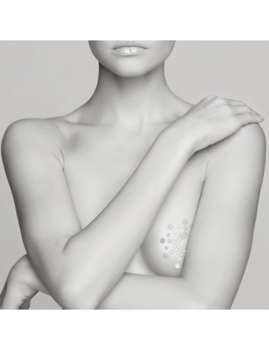 Lingerie - Bijoux - Mimi Kit bijoux de seins effet tatouage transfert métallique temporaire - Bijoux Indiscrets