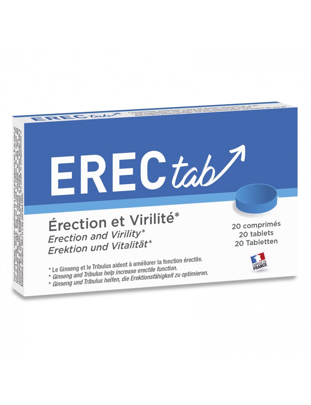 ErecTab stimulant 20 Comprimés - LAB-3794 - Aphrodisiaques - Labophyto