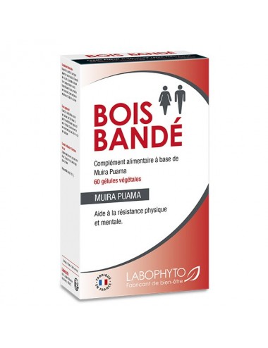 Bois bandé hommes femmes 60 gélules - Aphrodisiaques - Labophyto