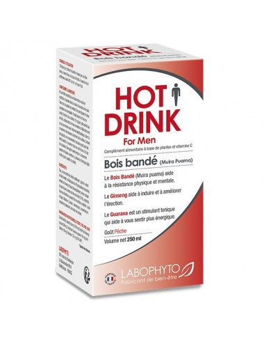 Hotdrink pour homme bois bandé 250ml - LAB-3457 - Aphrodisiaques - Labophyto