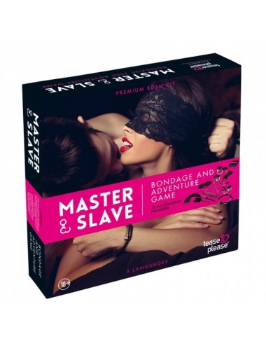 Sextoys - Jeux coquins - Jeu pour couple Master and Slave Pink Premium KIT BDSM -