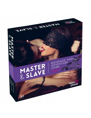 Sextoys - Jeux coquins - Jeux de couple master slave purple premium kit bdsm -