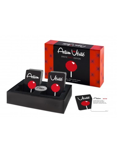 Sextoys - Jeux coquins - Jeu entres amis coquines Action ou Vérité EROTIC PARTY - FR -