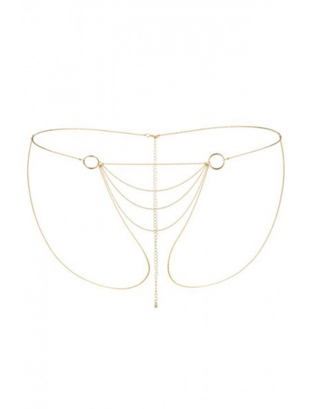 Lingerie - Bijoux - Magnifique Chaîne dorée Bikini pour short - BI-03304 - Bijoux Indiscrets