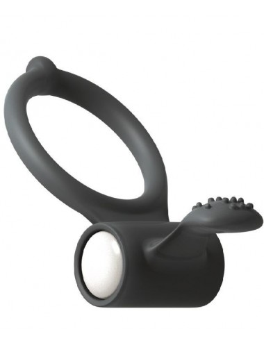 Sextoys - Anneaux, Cockring & Gaines - Cockring Vibrant Dorcel Power Clit couleur noire - DO1410 - Dorcel