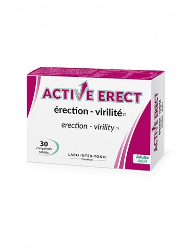 Active Erect 30 comprimés complément alimentaire - CC850104 - Lubrifiants - LABO INTEX-TONIC