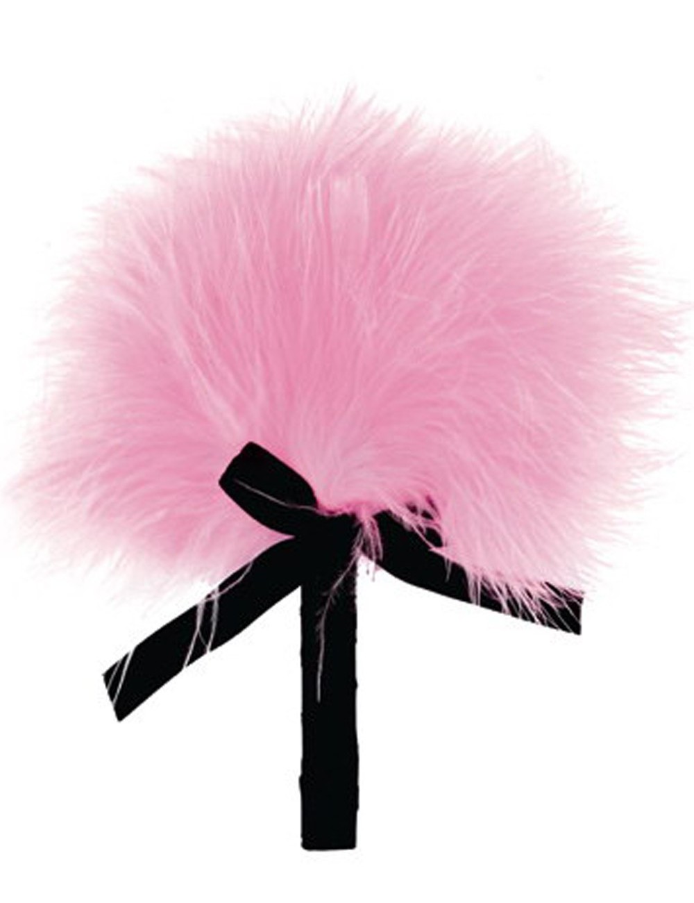 Sextoys - Caresses - Plumeau rose avec noeud satiné - 100200PNK - Dreamy Toys
