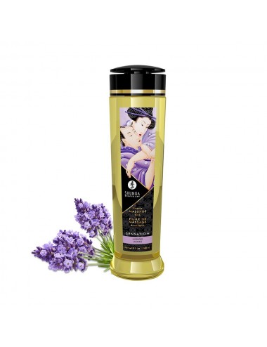 Huile de massage Sensation lavande aphrodisiaque 240ml - CC1206 - Huiles de massage - Shunga