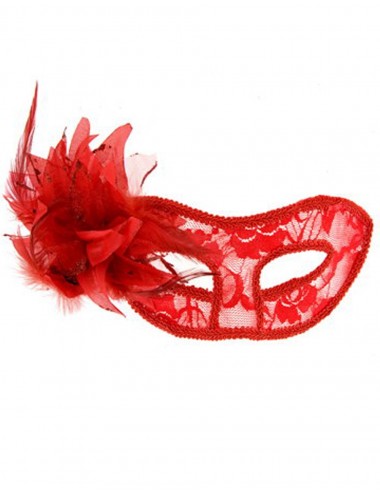 Sextoys - Masques, liens et menottes - Masque la traviata rouge - CC709719003000 - Maskarade