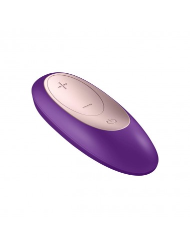 Sextoys - Plugs - Stimulateur vibromasseur Satisfyer Partner Plus Remote - Violet - Satisfyer