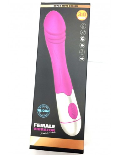 Sextoys - Vibromasseurs - Vibromasseur silencieux rose 30 programmes - CR-BOZ041PNK - Dreamy Toys