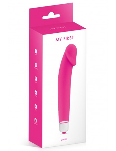 Sextoys - Vibromasseurs - Vibromasseur rose 7 vitesses réaliste silicone lisse - CC5740070050 - My First