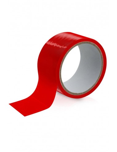 Sextoys - Bondage - SM - Tape ruban bdsm rouge soft pour jeux érotique - CC5051100030 - Fetish Tentation