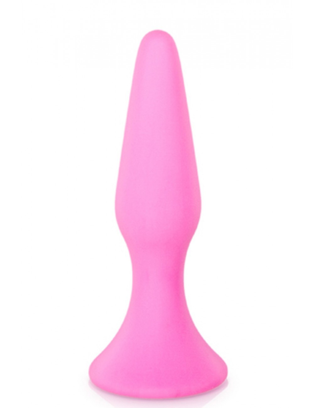 Sextoys - Godes & Plugs - Plug anal ventouse rose moyen base large - CC5700402050 - Glamy