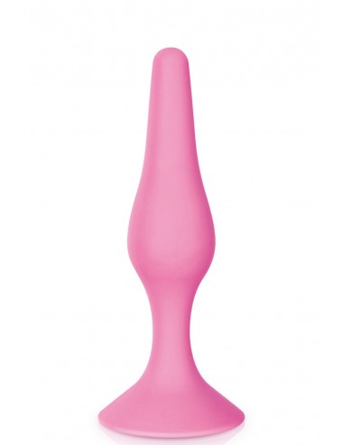Sextoys - Godes & Plugs - Plug anal ventouse rose taille M - CC5700892050 - Glamy
