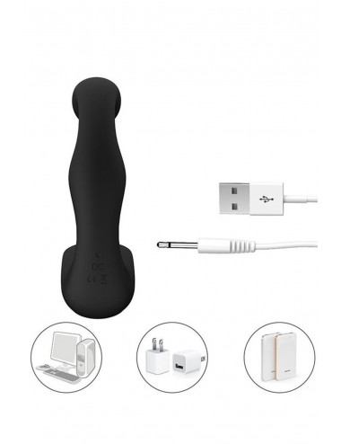 Sextoys - Masturbateurs & Stimulateurs - Plug anal double pénétration 12 programmes USB - CR-CAW010 - Dreamy Toys