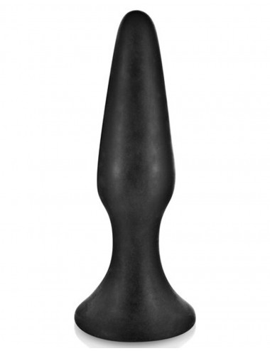 Sextoys - Godes & Plugs - Plug anal noir 12.5cm avec ventouse - CC5700402010 - Glamy