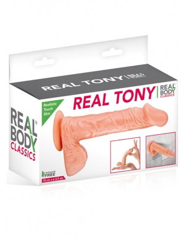 Sextoys - Godes & Plugs - Gode réaliste veiné avec testicules et ventouse 18cm - CC5141131194 - Real Body