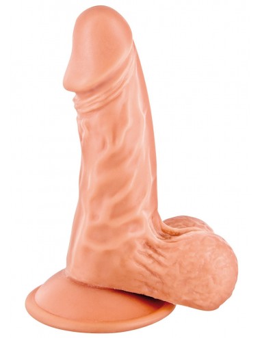 Sextoys - Godes & Plugs - Gode réaliste avec testicules et ventouse 13cm - CC514115 - Real Body