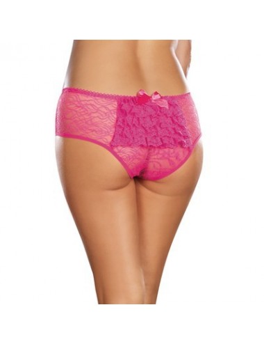 Panty taille basse, ouvert, fronces au dos - DG1300XHPK