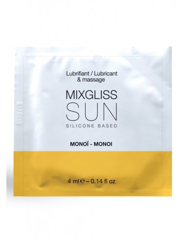 Dosette Lubrifiant Silicone Monoï - 4 ml - Lubrifiants - Mixgliss