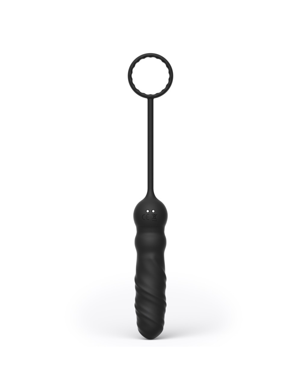 Sextoys - Plugs - Plug Anal et Cockring Deep Seeker couleur noir - DO-5584 - Dorcel