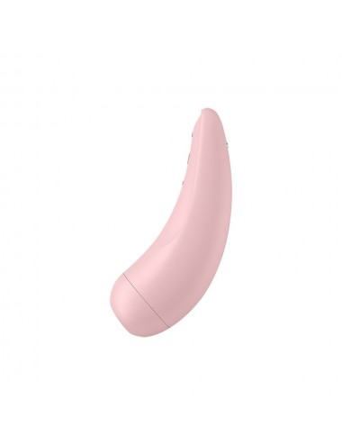 Sextoys - Masturbateurs & Stimulateurs - Stimulateur clitoridien connecté rose Curvy 2 Satisfayer - CC597240050 - Satisfyer