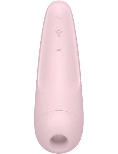 Sextoys - Vibromasseurs - Stimulateur connecté Satisfyer Curvy 2 - Rose - Satisfyer