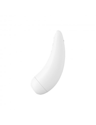 Sextoys - Masturbateurs & Stimulateurs - Stimulateur blanc connecté Curvy 2 Satisfyer - CC5972400020 - Satisfyer