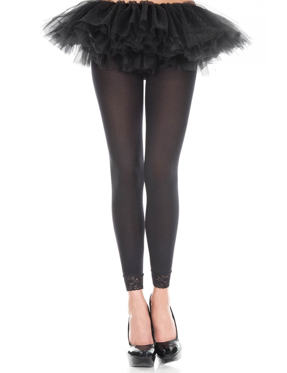 legging bande transparente