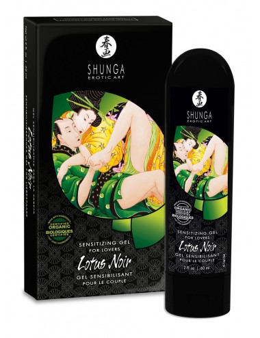 Lotus Noir - Gel sensibilisant pour couple - Plaisirs Intimes - Shunga