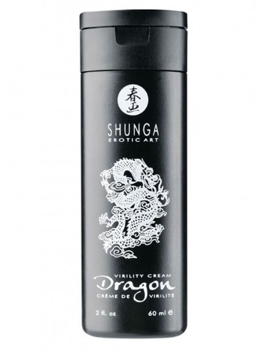 Crème de virilité à base de plantes et d'extraits naturels dragon - Plaisirs Intimes - Shunga