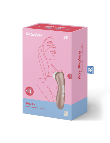 Sextoys - Masturbateurs & Stimulateurs - Stimulateur Satisfyer Pro 2 Vibration couleur Or rose - Satisfyer