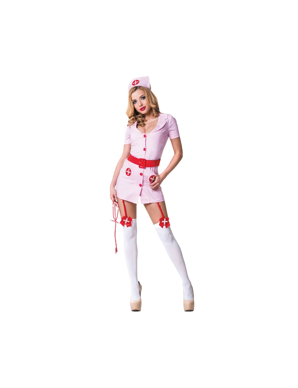 Lingerie - Costumes sexy - Le frivole - 02211 costume infirmière ensemble 3 pièces s / m - LE FRIVOLE COSTUMES
