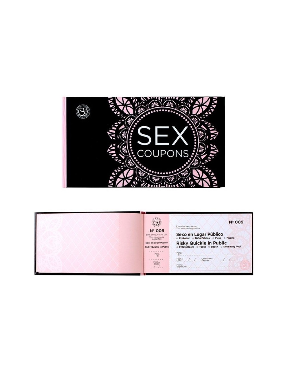 Sextoys - Jeux coquins - Secreplay sex coupons vales de canje sensuales (es/en) - Secretplay 100% Games