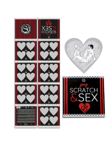 Sextoys - Jeux coquins - Secretplay scratch & sex juego parejas gay (es/en/fr/pt/de) - Secretplay 100% Games