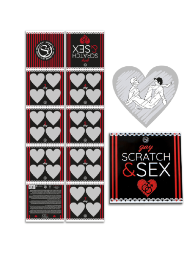 Sextoys - Jeux coquins - Secretplay scratch & sex juego parejas gay (es/en/fr/pt/de) - Secretplay 100% Games