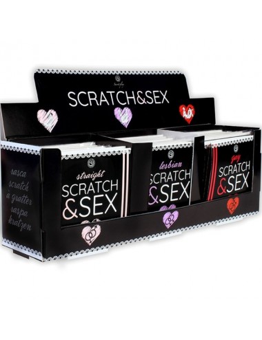 Sextoys - Jeux coquins - Secretplay display posturas scratch & sex es/en/fr/pt/de - Secretplay 100% Games