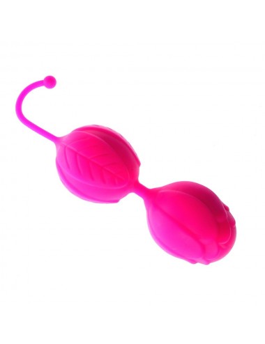 Sextoys - Boules de Geisha - Boules de Geisha Rose en silicone très douce - KOB004PNK - Dreamy Toys