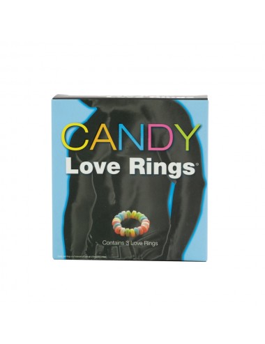 Sextoys - Anneaux, Cockring & Gaines - Lot de 3 cockrings bonbons candy et élastiques - cc501007 - Funsex