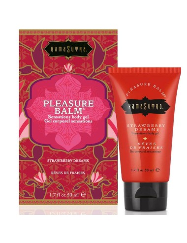 Kamasutra balsamo placer estimulante sabor sueños de fresa 50ml - Lubrifiants - Kamasutra Cosmetics