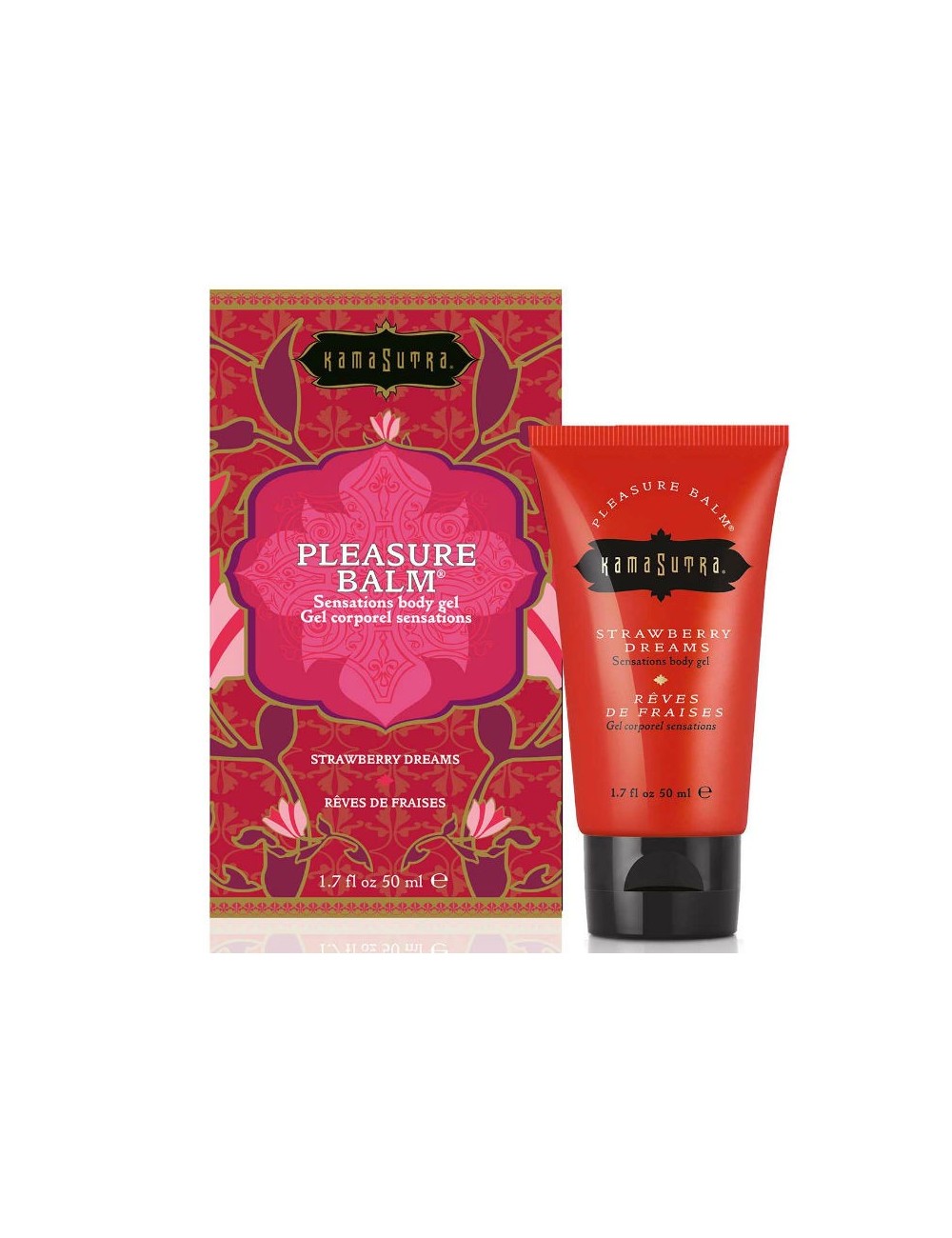 Kamasutra balsamo placer estimulante sabor sueños de fresa 50ml - Lubrifiants - Kamasutra Cosmetics