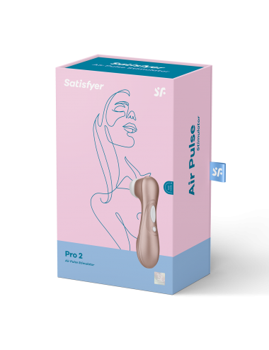 Sextoys - Masturbateurs & Stimulateurs - Stimulateur Satisfyer Pro 2 Or rose avec 11 niveaux de puissance réglables -