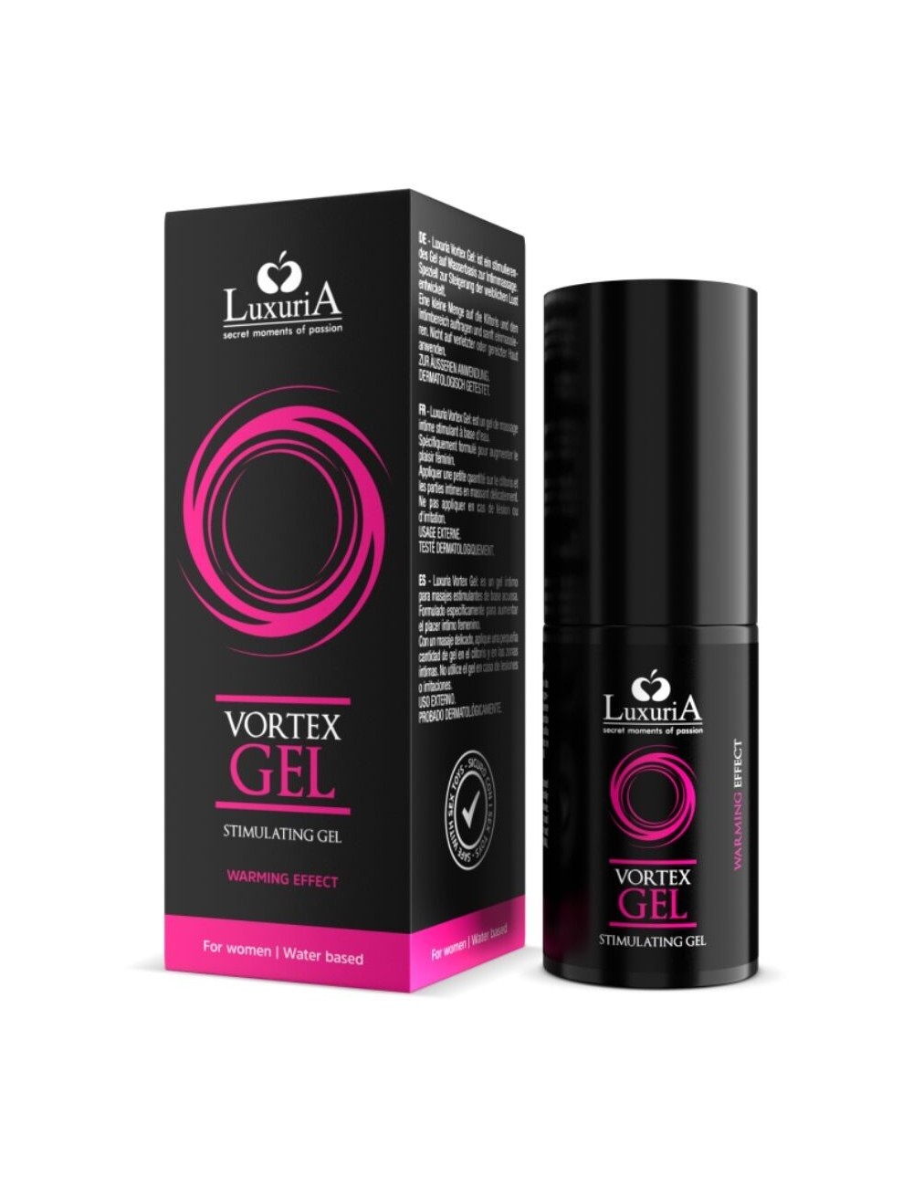 Vortex gel effet réchauffant 30 ml - Lubrifiants - Luxuria