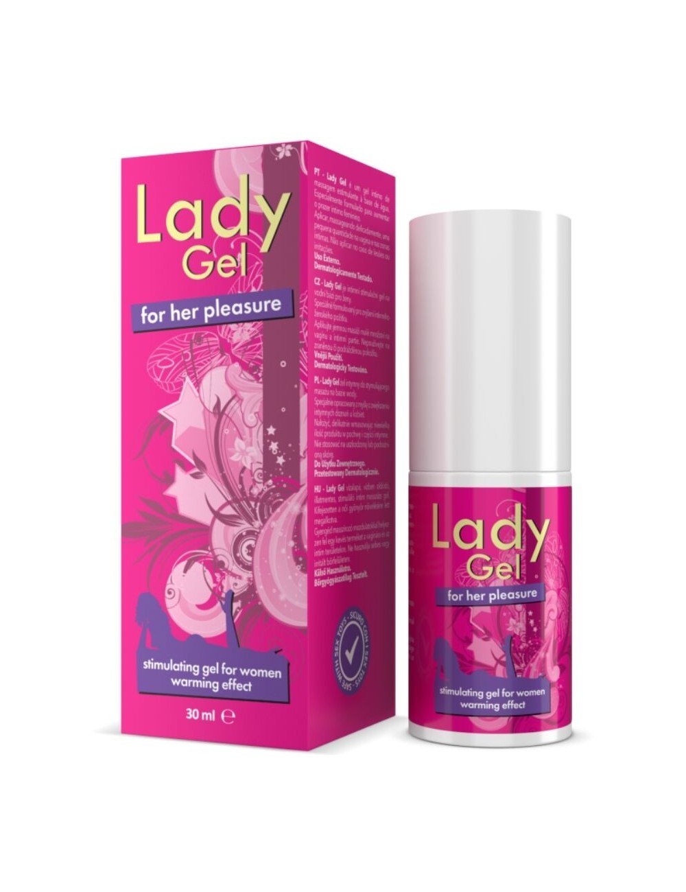 Lady gel for ger pleasure gel gel stimulant effet chauffant 30 ml - Lubrifiants - Bodyglide