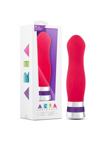 Vibromasseur Aria Luminance Cerise - 10 vitesses
