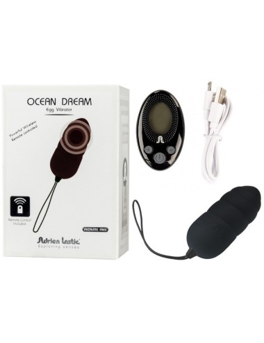 Oeuf telecommandé Ocean Dream noir  LRS