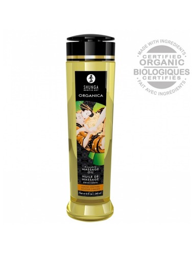 Huile de Massage Biologique Saveur Douceur d'Amande - 240 ml